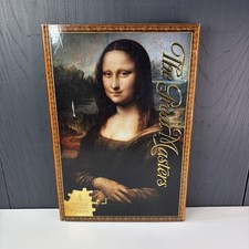 Mona Lisa Jigsaw Puzzle Book Renaissance Masters 4 x 96 Pieces Leonardo Da Vinci