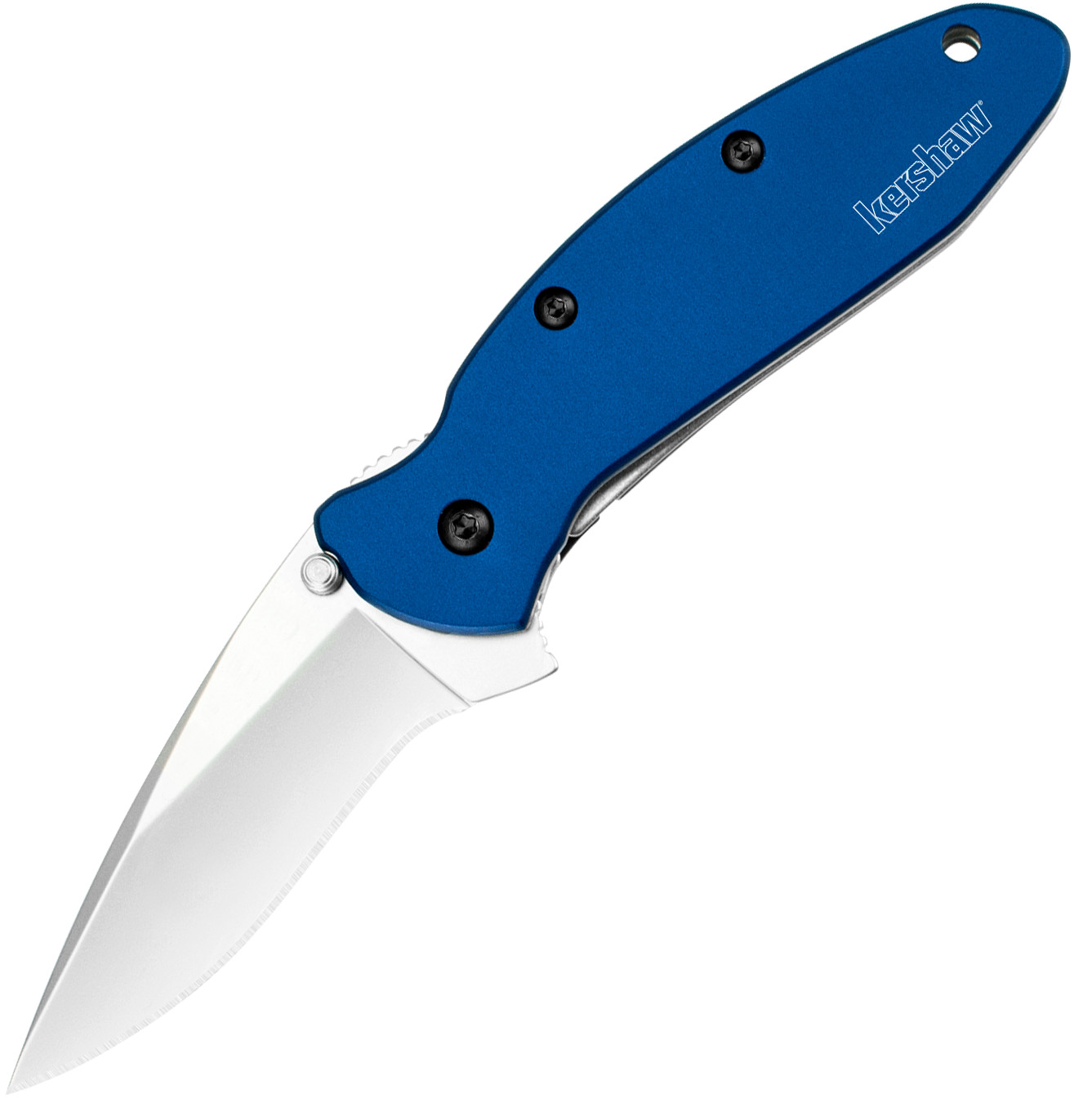 Kershaw Scallion Assisted Folding Knife 2.5" 420HC Steel Blade Aluminum Handle
