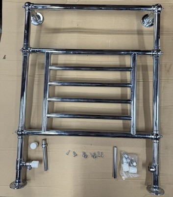 Czech &Speake Heated Towel Bar , 37  Tall, 30  Wide, 6  Deep