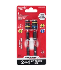 Milwaukee 49-66-4565 Shockwave Impact Duty Quik-Clear 2-in-1 Magnetic Nut Driver