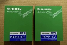 Fujifilm Fujichrome Provia 100F RDPIII 4x5, 100 Shts, Freezer Stored, Exp 9/05