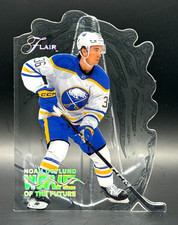 2025-26 Flair Hockey Noah Ostlund RC Wave of the Future #WF-3 Buffalo Sabres