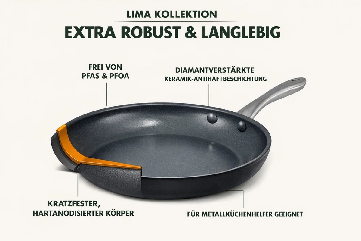 Sartén parrilla antiadherente 28 cm redonda sartén apta para horno apta para inducción