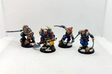 Corvus Belli Warcrow Orc Hunters painted, based, Magnetized