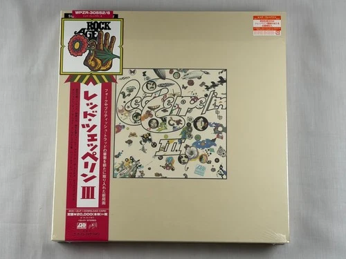 Led Zeppelin III Super Deluxe Edition Japan 2014 Remaster 2LP + 2CD Box Set