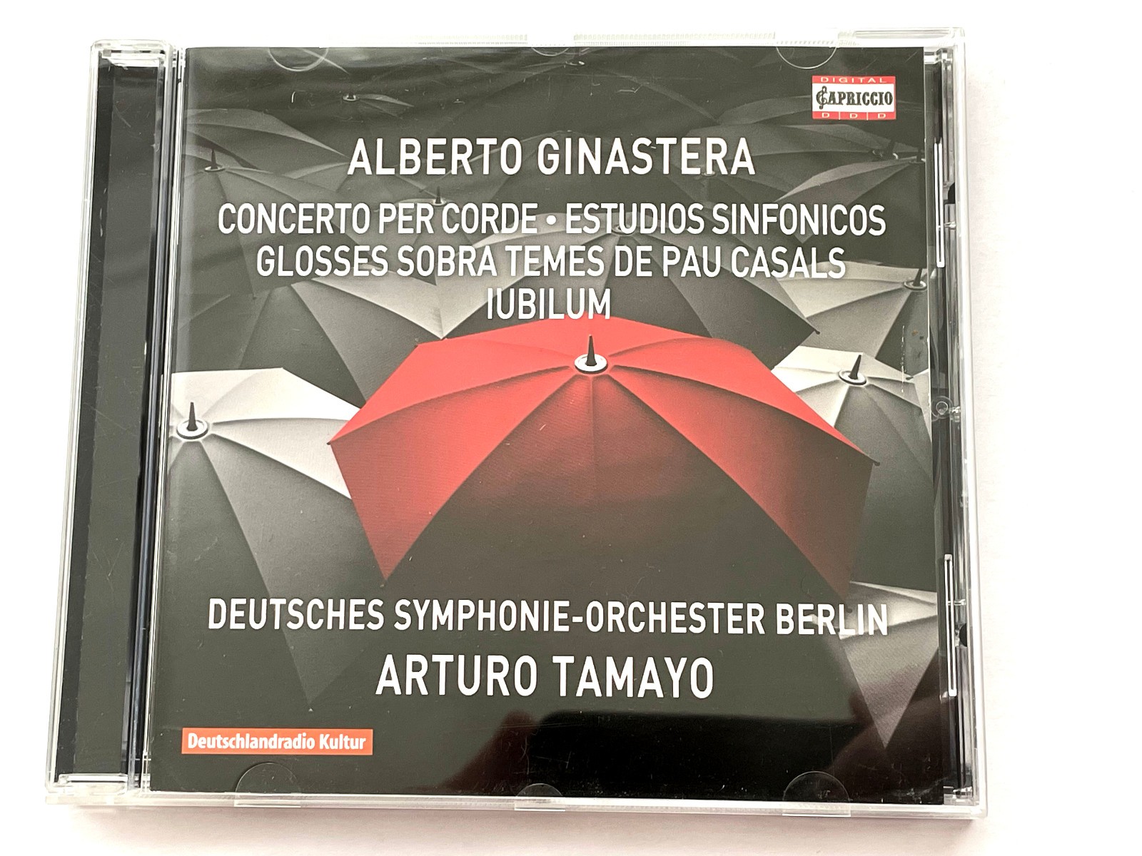 Alberto Ginastera - : Concerto per Corde; Estudios Sinfonicos etc. (CD 2016)