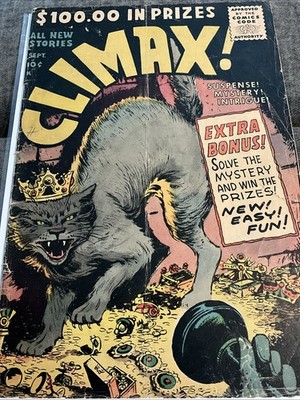 Climax! #2 Sept. 1955 Stanley Morse Gillmor Magazines