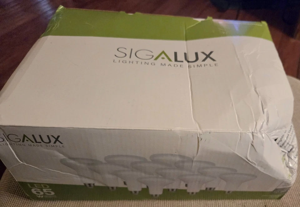 Sigalux LED Flood Lights Indoor, BR30 LED Bulb 65W, 6-Pack OPEN BOX *TESTED* - Image 3 of 4