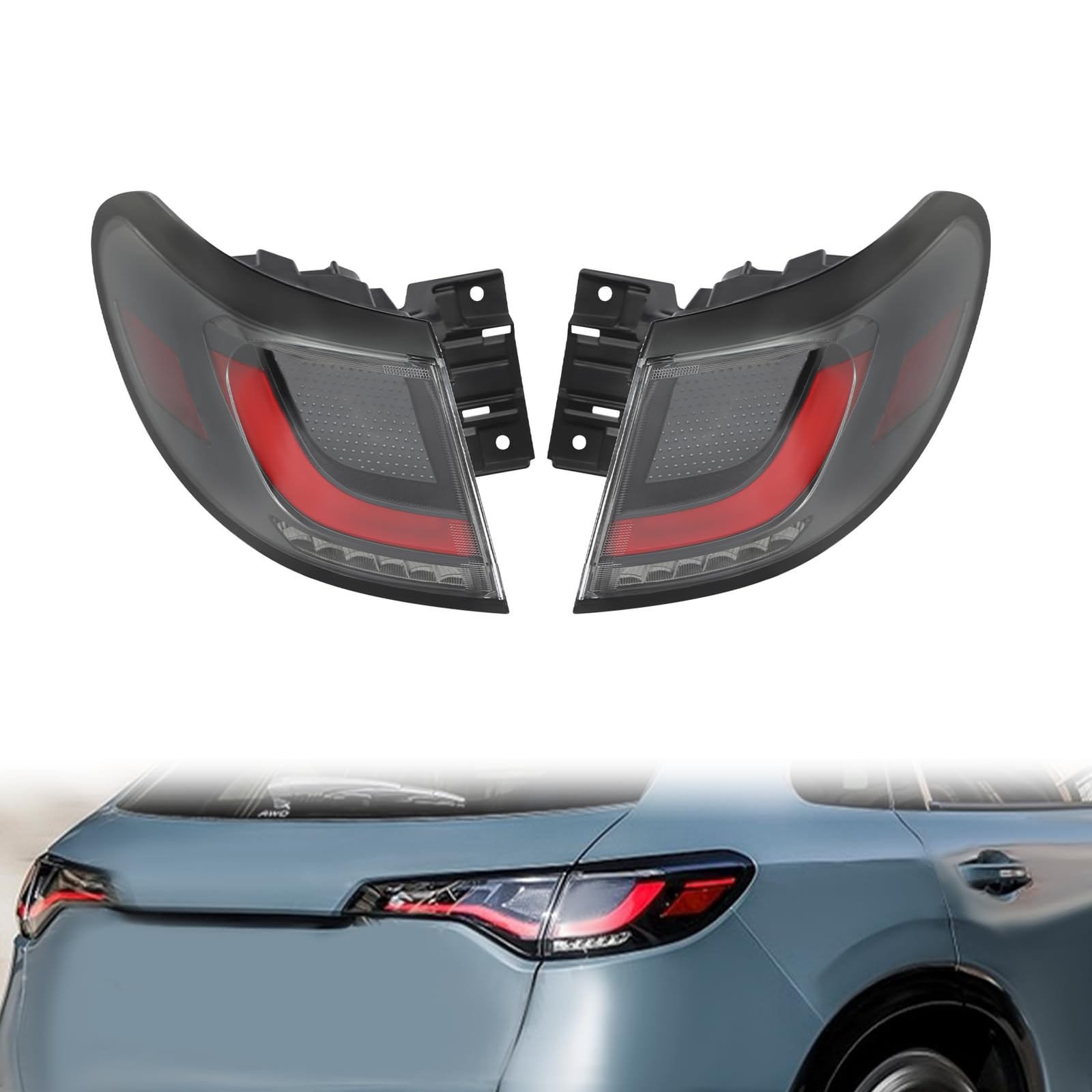 LED Outer Tail Light Pair for Honda HRV 2023 2024 LED Models