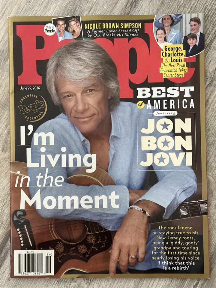 PEOPLE MAGAZINE JON BON JOVI JUNE 2026 - Image 1 of 1