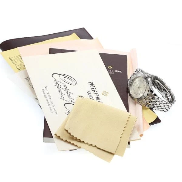 Patek Philippe — Patek Philippe Nephrite 5080/1A-010 36mm SS Silver Dial Automatic Watch #C12160
