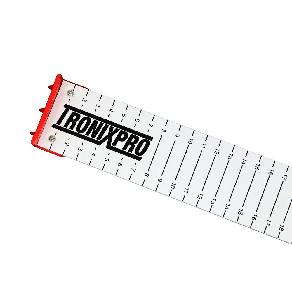 Tronixpro Fishing Rigid Fish Measure Ruler 45cm