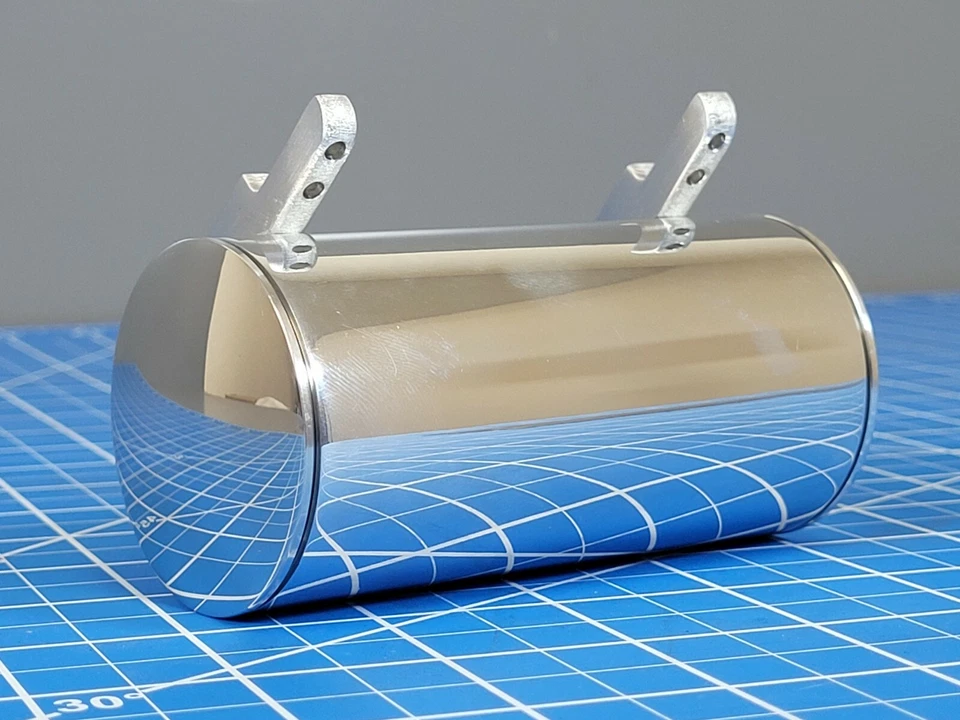 4 inch Fuel Gas Tank + J Mount Tamiya R/C 1/14 King Grand Hauler Globeliner - Image 2 of 4