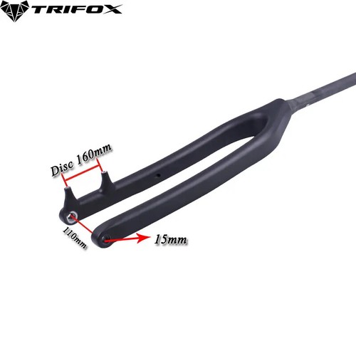 Full Carbon MTB Fork Boost 110*15mm Thru Axle 29er Mountain Bike Fork Disc Brake - Picture 13 of 17