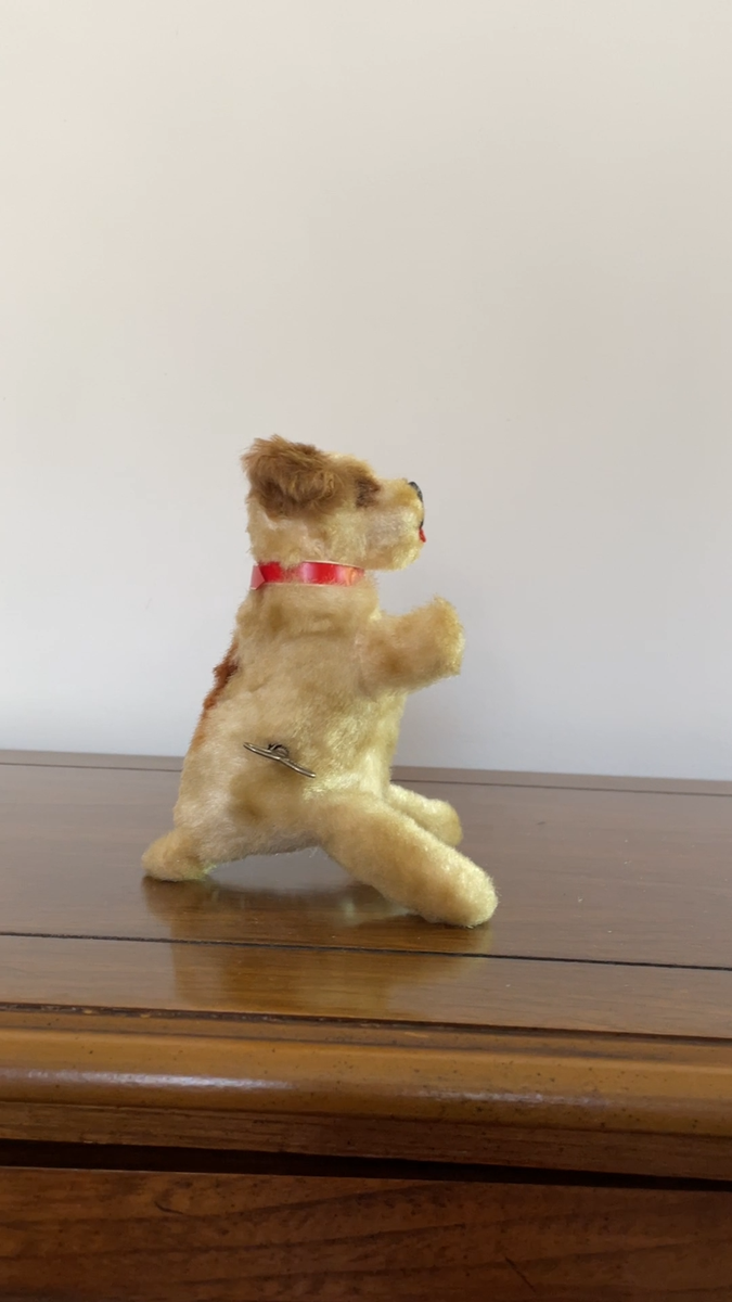 Vintage Max Carl Wind Up Plush Flipping Dog | eBay
