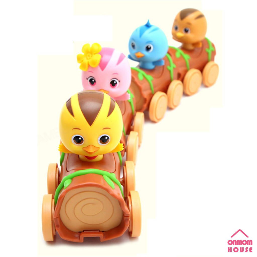 MOM KATURI Bird Log Train Figure Toy Bobby Duri Jack Chip