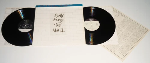 Pink Floyd - The Wall - 1979 Japan 1st, Insert, Inners, Obi & Sticker