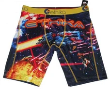 Ethika the Staple SPACE GALAXY Spaceships Long Boxers Men's L (33-35) NWT