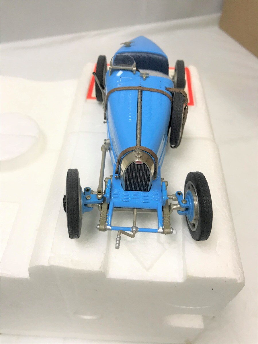 Franklin Mint 1924 Bugatti Type 35 Race Car 1:24 Scale Turquoise