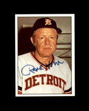 Ralph Houk Signed 1975 SSPC Detroit Tigers Autograph