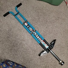 Double Pogo Stick 40" Reinforced Padded Metal Excellent Condition 