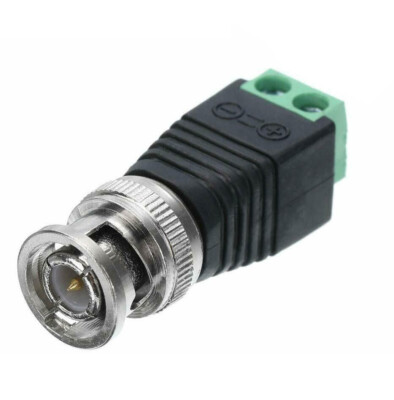 CCTV CAT5 Koaxialkamera BNC Video Balun Kabel Stecker Adapter Buchse