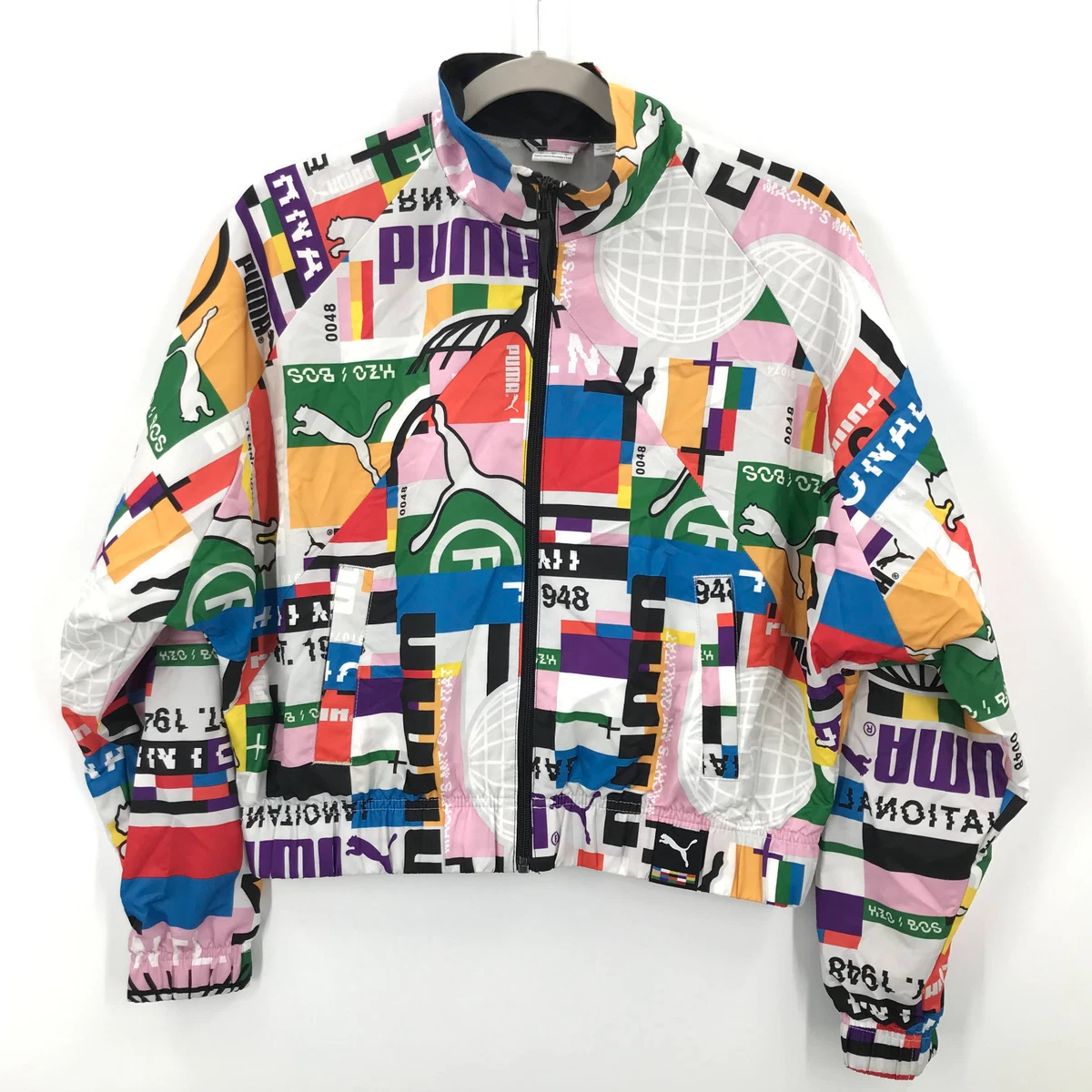 Puma Men s PI AOP Woven Track Jacket 530242 02 Size Small
