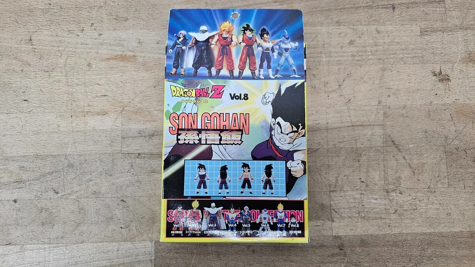 Figura de acción Bandai Dragon Ball Z Son Gohan Vol 8 1998 nueva en caja Foto 2 de 4