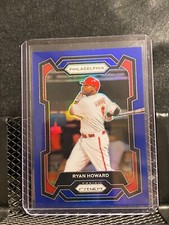 Ryan Howard 2024 Prizm Blue Prizm #002/199 - Phillies