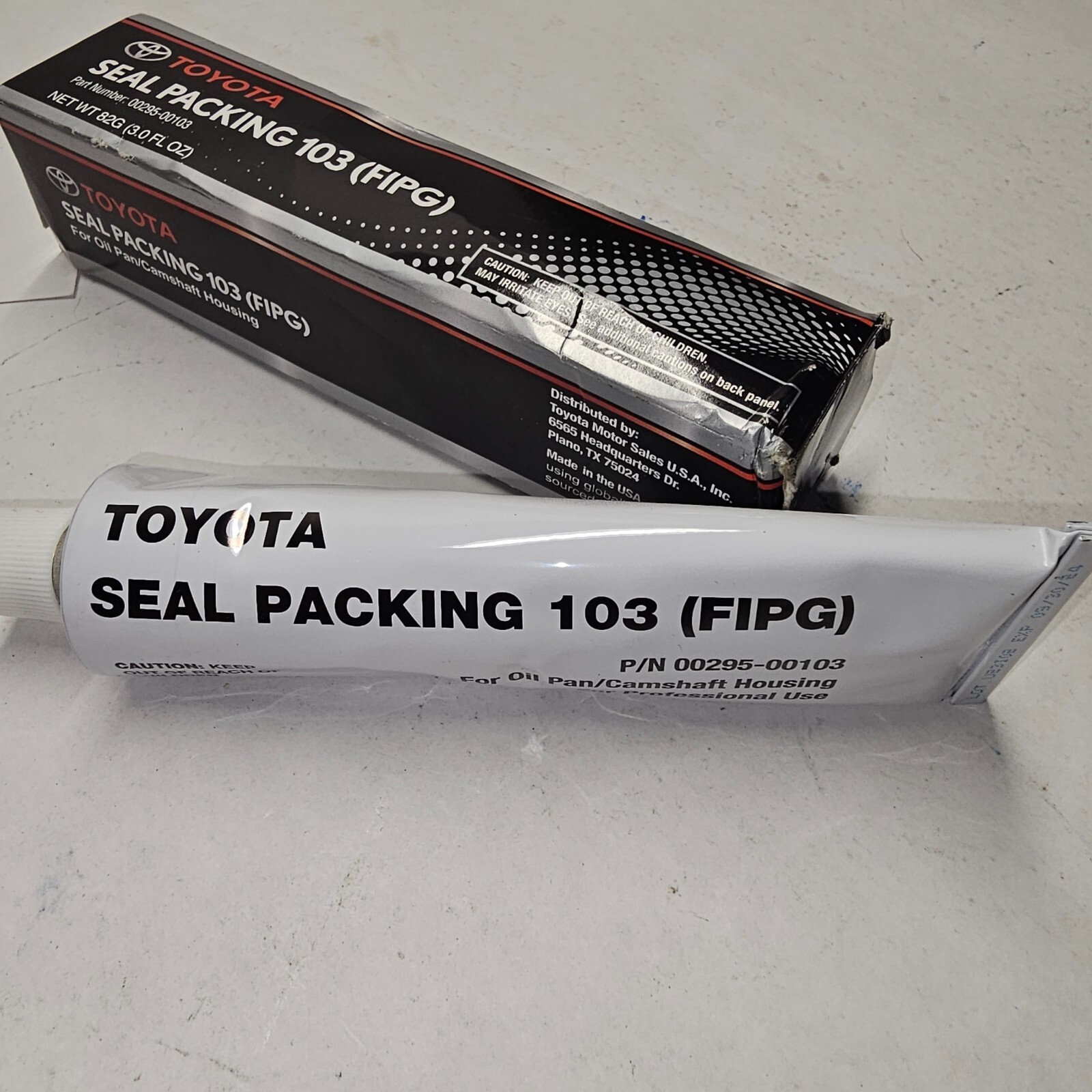 NEW Lexus/Toyota Genuine Oil Pan Black LIQUID GASKET FIPG  - Seal Packing 103