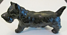Vintage Scotty Scottie Dog Scottish Terrier Black Hard Plastic Made in Japan