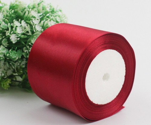 75mm Width Satin Ribbon Scrapbook Wedding Wrap Party Decor Gift Packing $3.99/M - Picture 37 of 49