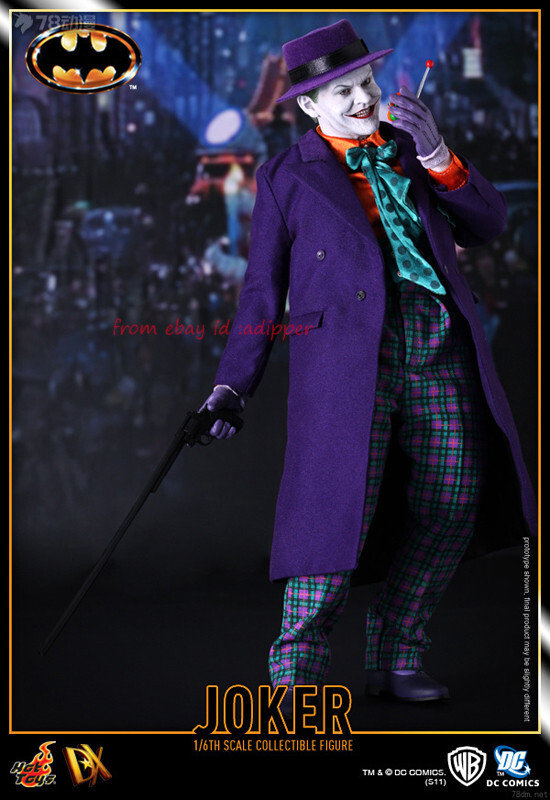 Hot Toys Dx08 1/6 1989 Batman Joker Jack Nicholson Action Figure