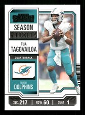 2023 Panini Contenders - Season Ticket #64 Tua Tagovailoa