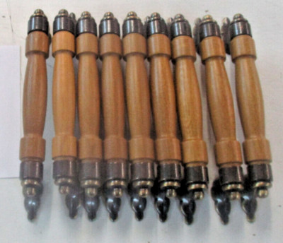 K018 Griffe ER K18 Spessart mit Metall Fuß Brüniert 96 mm 10 St Es sind 30 Vo