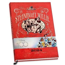 Disney 100 2024 A5 Diary, Week to View, Officia... by Danilo Promotions Lt Diary