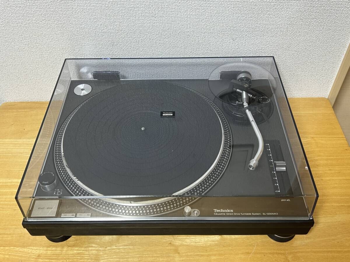 Technics SL-1200MK3 Black Direct Drive DJ Turntable System SL1200 