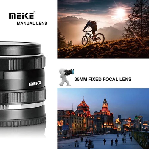 Meike MK-FX-35-1.7 35mm f 1.7 Large Aperture Manual Focus lens APS-C For Fuji X - Picture 4 of 10