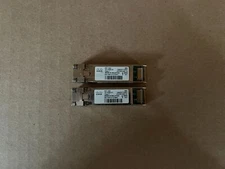 LOT 2 CISCO FET-10G 10-2566-02 10GB FABRIC EXTENDER SFP+ TRANSCEIVER J6-2(6)