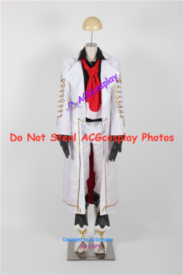 Bravely Default Cosplay Victor S. Court Cosplay Costume include boots covers