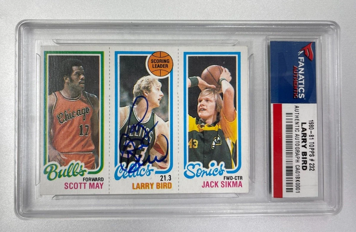 Topps Larry Bird Basketball Rookie Sports Trading Cards