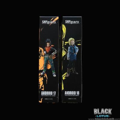SDCC 2020 SH Figuarts Android 17 18 Set S.H. Dragon Ball Z DBZ