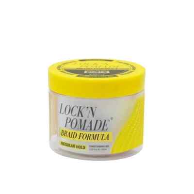 EBIN NY Lock 'N Pomade Braid Formula Regular Hold, Conditioning Gel, 3.53 fl oz