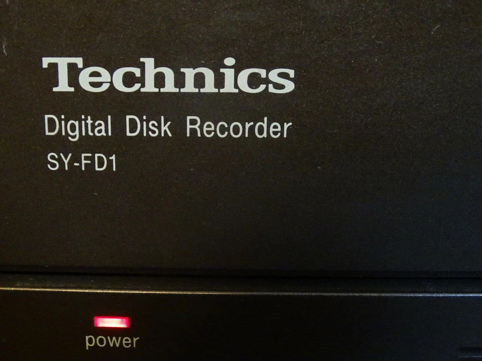 TECHNICS SY-FD1 DIGITAL DISC RECORDER ULTRA RARE  VINTAGE UNGETESTET  - Bild 2 von 4