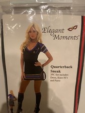 NWOT Elegant Moments Quarterback Sneak Costume Football Adult Size Small