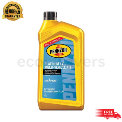 Pennzoil Platinum LV Multi-Vehicle ATF 1 Qt. High Performance Transmission Fluid