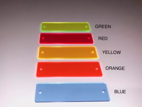 COLORED Plastics for Williams - Medieval Madness Pinball Machine