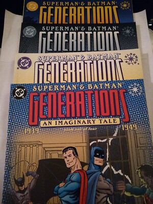 Dc Comics: Generations. Superman & Batman. An Imaginary Tale. 1999. Complete Set