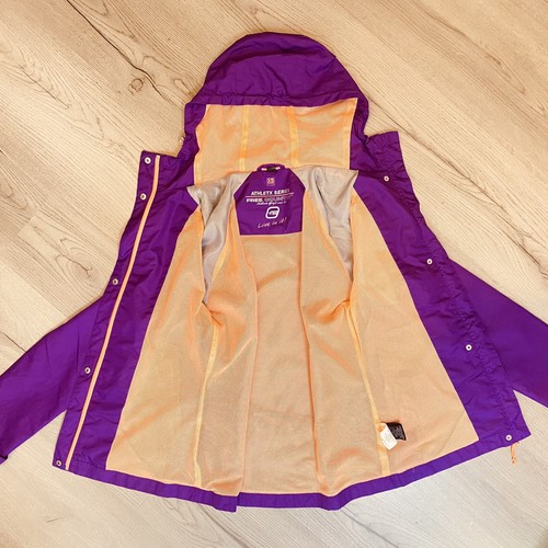 Chaqueta Free Country Wind para mujer XS Athletx Series con capucha cremallera completa bolsillos a presión - Imagen 13 de 15