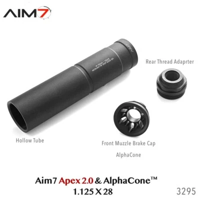 AIM7 APEX 2.0 Modular Comp With AlphaCone 223/308/9mm/30CAL